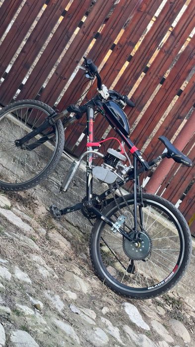 motor bicicletă 80 cc iron cu reed valve ,fără accesorii