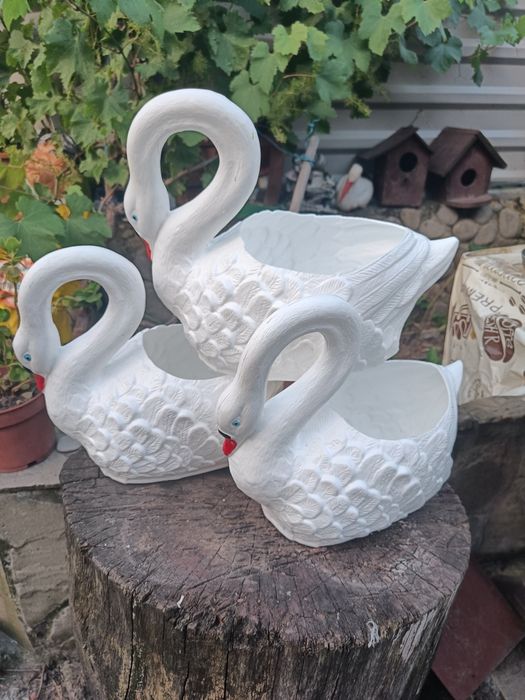 Lebădă plastic  jucărie