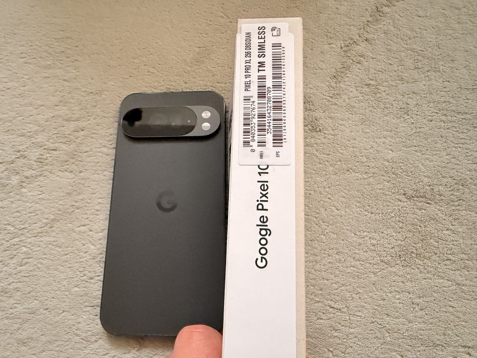 Google Pixel 10 Pro Xl 256 gb 16 gb ram Obsidian 4 cicluri de incarcare