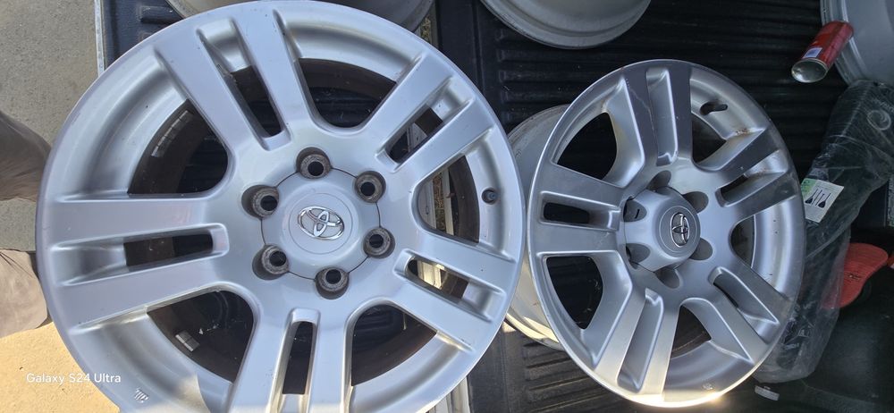 Set 4 Jante Aliaj Originale Toyota Land Cruiser / Hilux R17 - 6x139.7