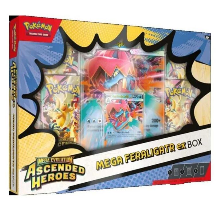 Mega Evolution-Ascended Heroes Mega Feraligatr ex