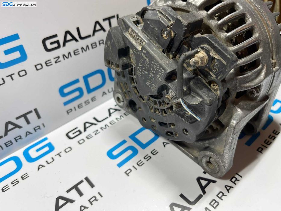 Alternator 100A Opel Astra H 1.6 Benzina 2004 - 2010 Cod 0124425020, 55556067 [MX1123]