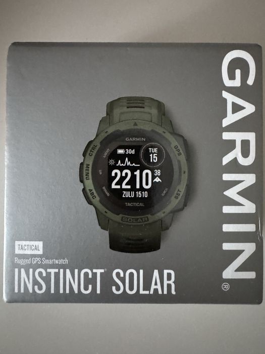 Часы Garmin Instinct Solar Tactical