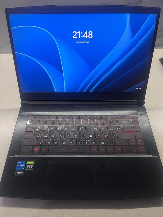 Продам MSI GF63 512/16/rtx3050/i5-11