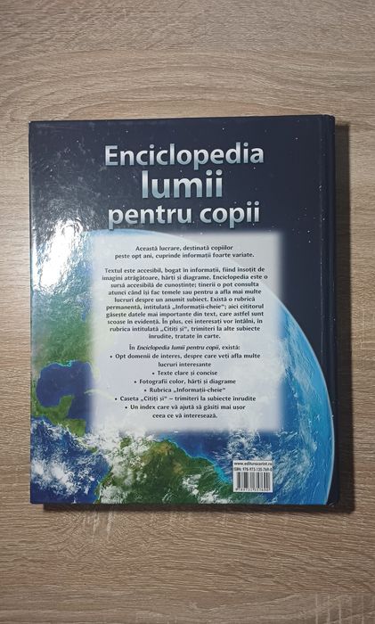 Cărți educative pentru copii – Enciclopedia lumii & Dinozaurii