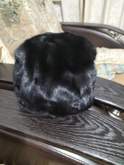 Шапка норка женская