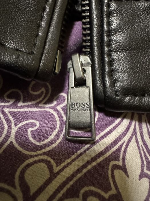 Кожено яке HUGO BOSS