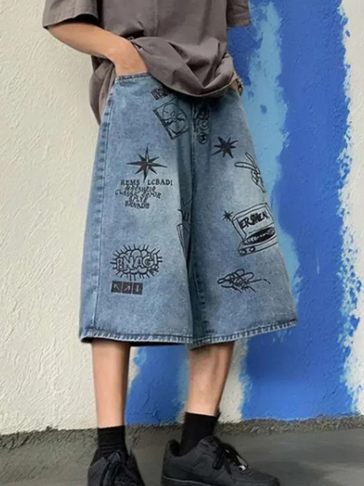 Широкий свободный ждинсы (baggy/oversize)