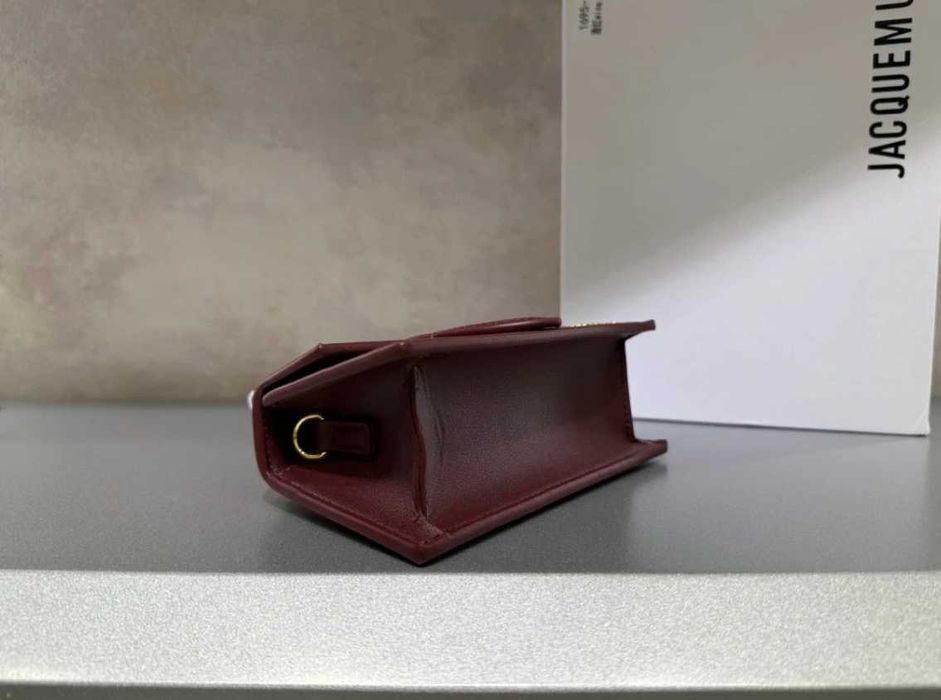 Geanta Jacquemus Le Bambino Roșie - Piele Naturala