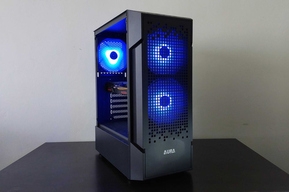 PC Ryzen 5 5500/RX 6500XT/16GB RAM/500GB SSD