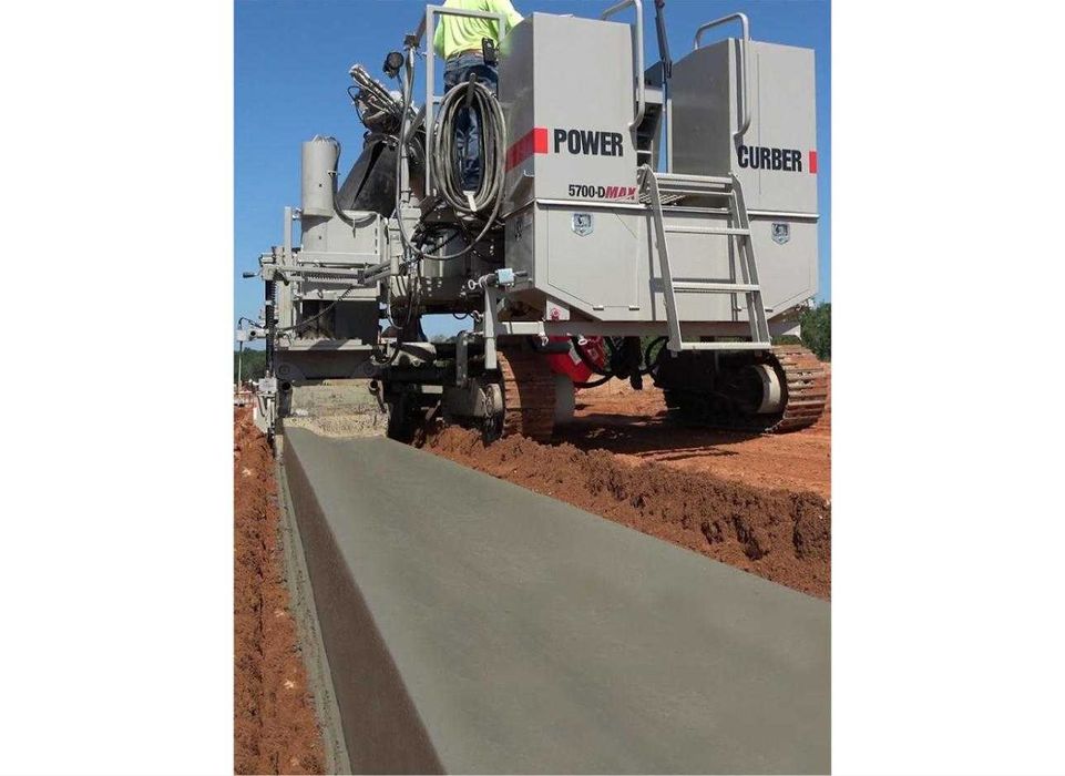 Бетоноукладчик Power Curbers 5700-D — бордюры и барьеры