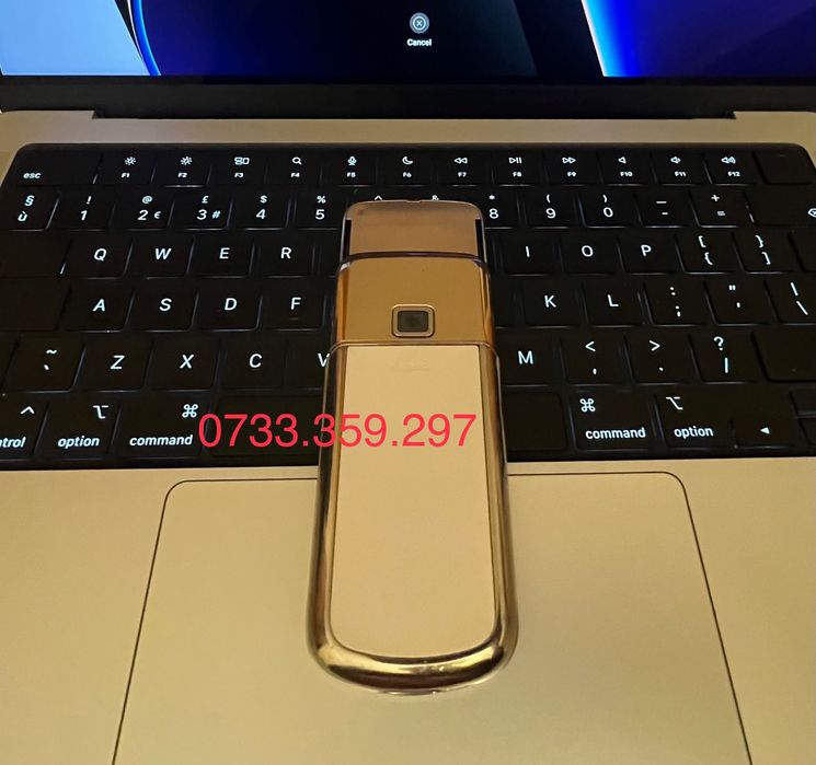 Telefon Nokia 8800 ARTE Gold de colectie RARITATE ! 8600luna