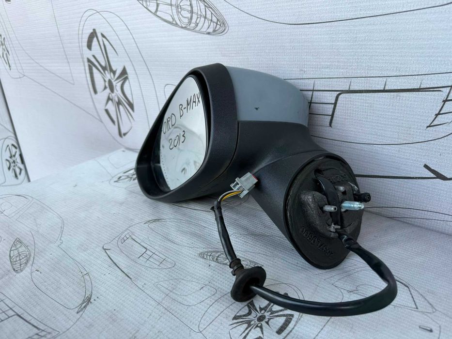 Oglindă Retrovizoare Stânga Electrică 6 Pini Ford B-MAX 2104839 / AV11-17683-FL / [2012-2020] / (5D3)
