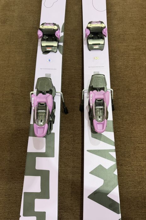 Clapari K2 Mindbender 120 + Schiuri Volkl Revolt 104 2026 + Marker Squire 11 Purple