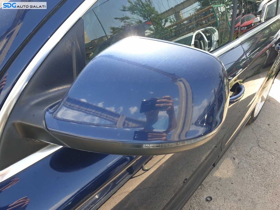 Oglinda Stanga Electrica cu Pliere Rabatare Audi Q7 Facelift 2007 - 2015 Culoare LZ5E [C6313]