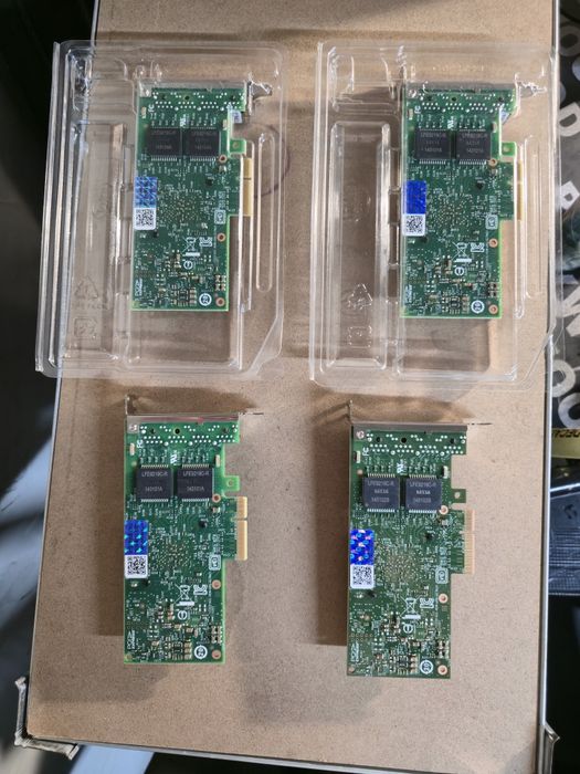 Мрежова сърварна карта Intel Ethernet server adapter X540-T2 И I350 - T4 V2