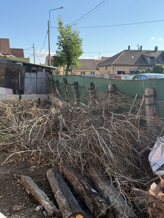 Lemne pentru foc din demolari