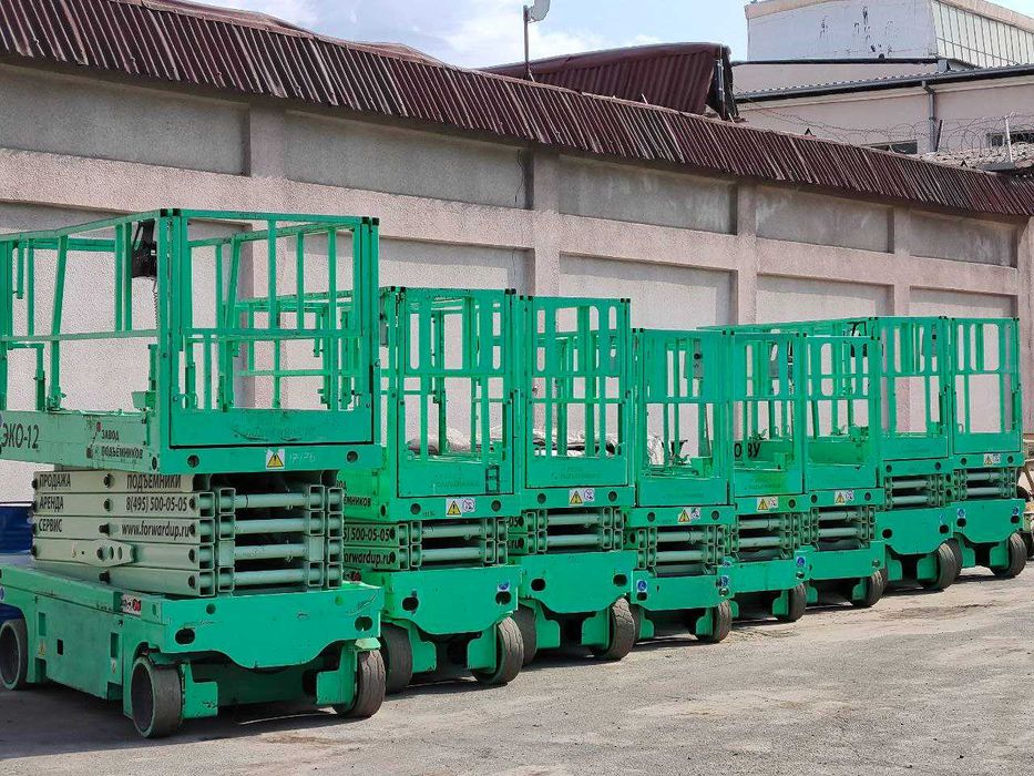 Аренда! Подъемник ножничный электрический самоходный - 8 метров.