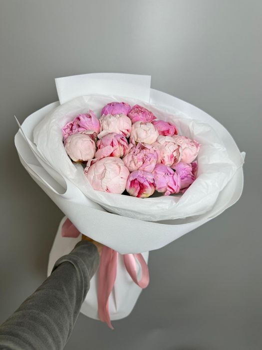 Пионы Алматы цветы букеты