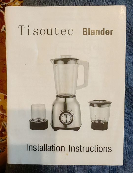 Blender 1000w, 3 boluri, 3 cuțite