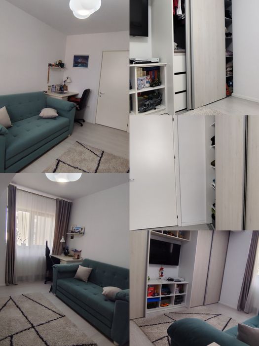 Apartament 2 camere Vișan, bloc 2022, utilat mobilat, 68 mp