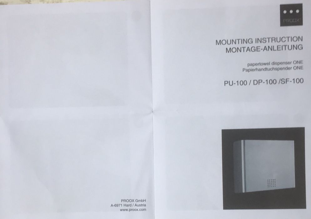 Suport (dispenser) servetele baie pliate