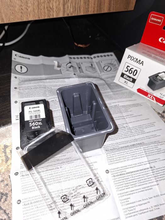 Мастилена глава за принтер Canon PG-560 BK XL