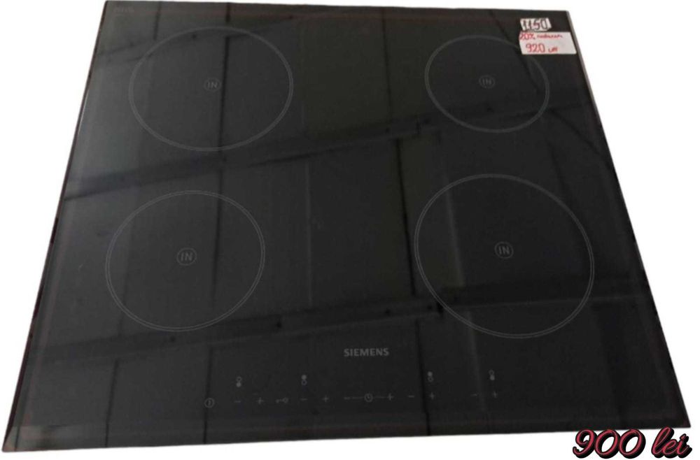 Plite cu inducție-reducere până la 1/2 preț incorporabile