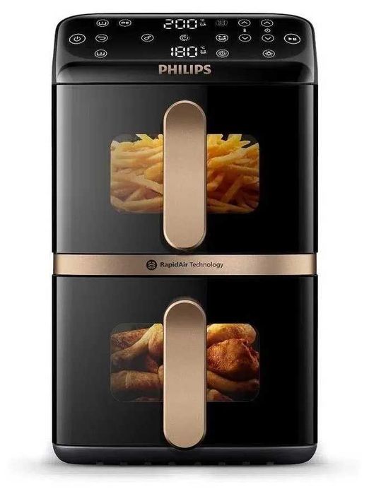 PHILIPS NA462/70 аэрогриль 10 л, две чаши, доставка и гарантия 1 год.