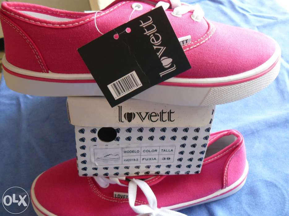 Tenisi unisex sport "LOVETT" de la KELARA,Spania,Culoare Cyclam,nr.39