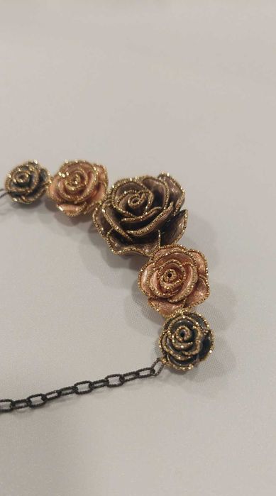 Огърлица златна на Италиянската марка Caoro 15.26 grama 14 карата