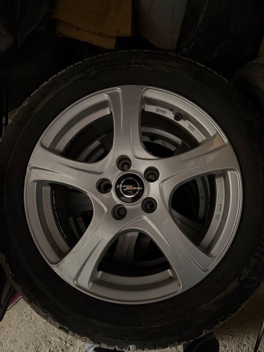 Vand jante aluminiu 16 cu senzori de presiune si anvelope de vara