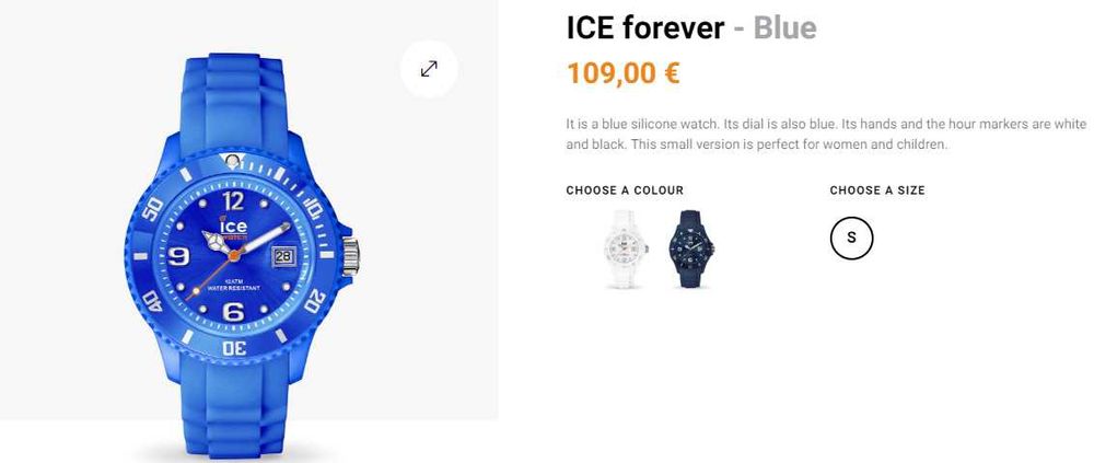 Ceas Ice Watch, mecanism japonez, pentru copii, adolescenti, tineri