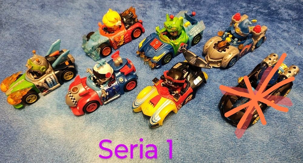 T-Racers, T Racers toate seriile de pe Romania plus seturi extra