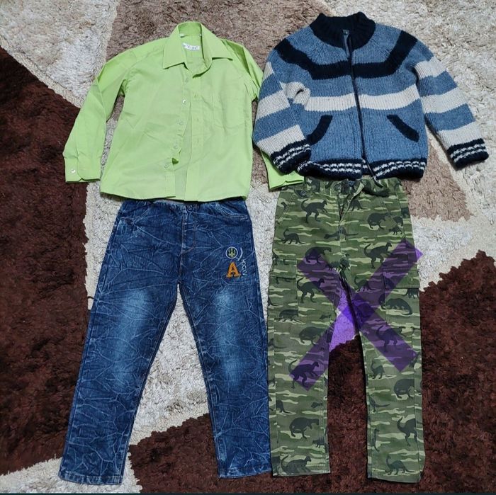 Продам вещи на мальчика 4-6лет