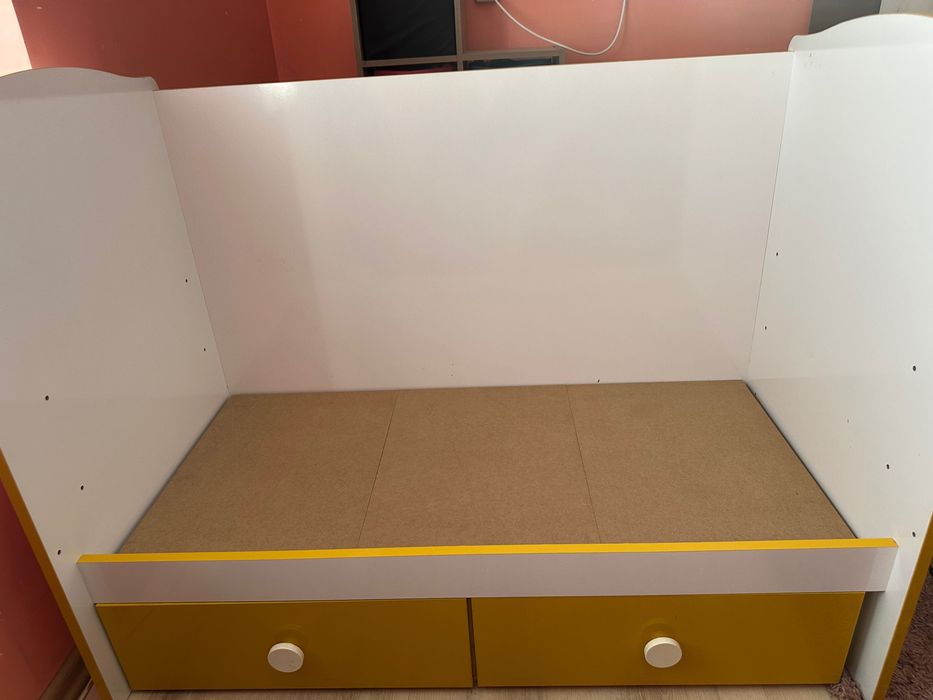 Детско бебешко легло с матрак алое Вера