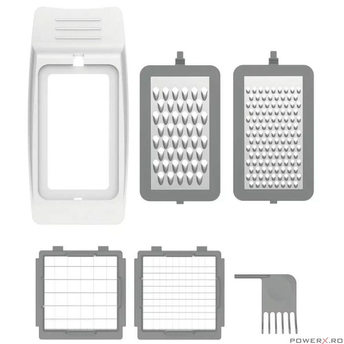 Dispozitiv pentru tocat legume, cu 5 lame interschimbabile, KingHoff