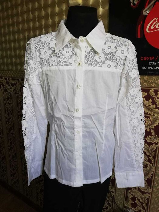 Блузка в школу девочке