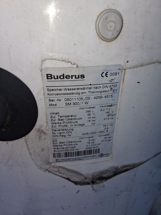 Boiler  puffer se vinde