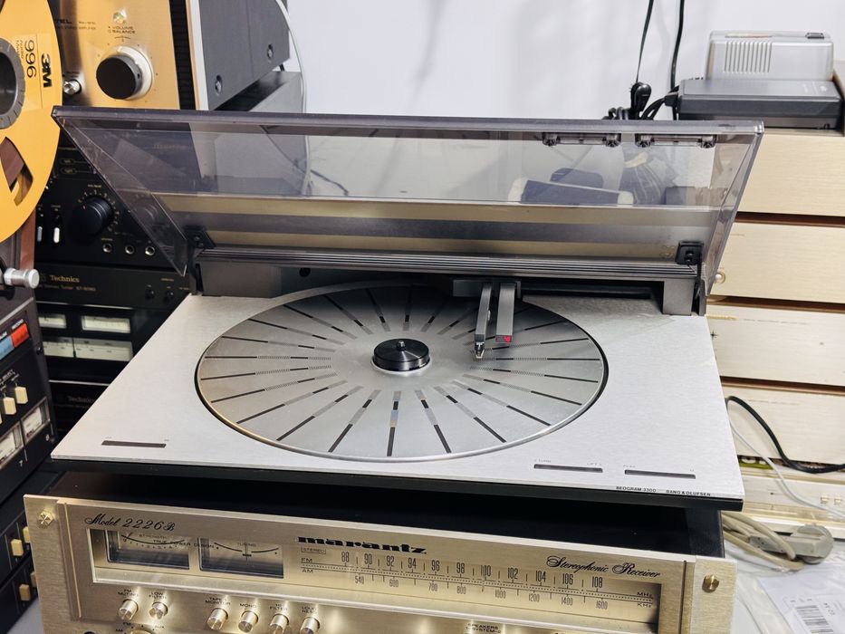 Bang & Olufsen Beogram 3300 – Pickup Tangential, Curele Noi, Doză Originală MMC 4 Inclusă, AC RUPT