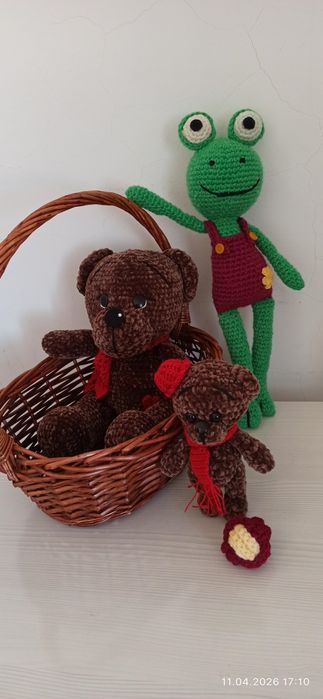 ИГРУШКИ Вязаные в Наличии