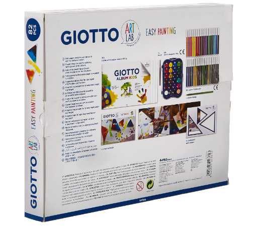 Творчески комплект за рисуване Giotto Easy Lab Painting с албум