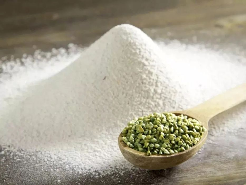 Мука из зеленой гречки без глютена Гарнец