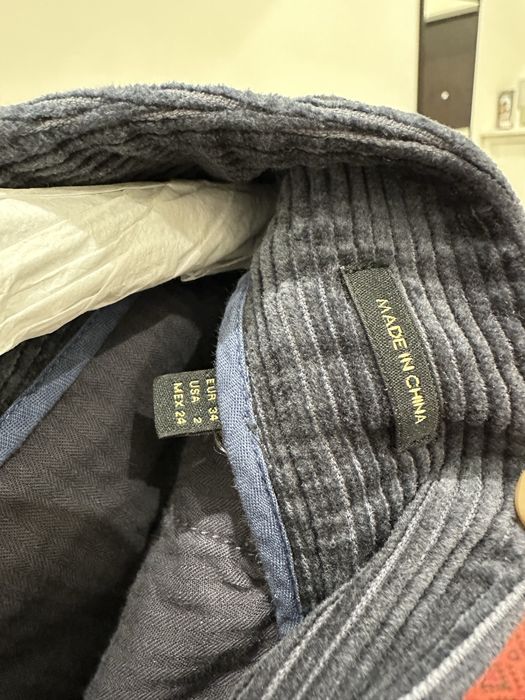 Вельветовые брюки