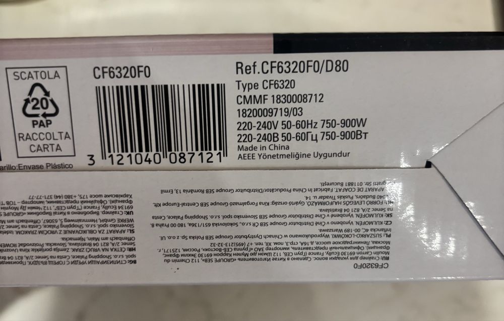 Perie coafat Rowenta