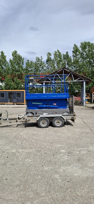 Nacela electrica de vanzare cu remorca, UpRight X32N 12m, latime 1,2m, an 2009, second hand, 7700 euro, 4 bucati disponibile