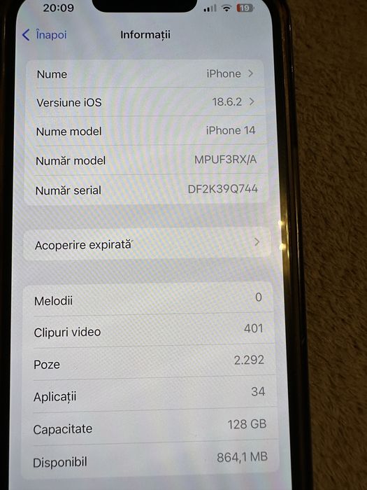 Iphone 14, 128 Gb, stare buna.