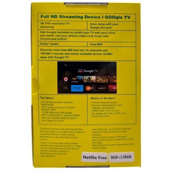 Нов ТВ Бокс D9 PRO Android 13 8GB RAM 128GB play store youtube netflix