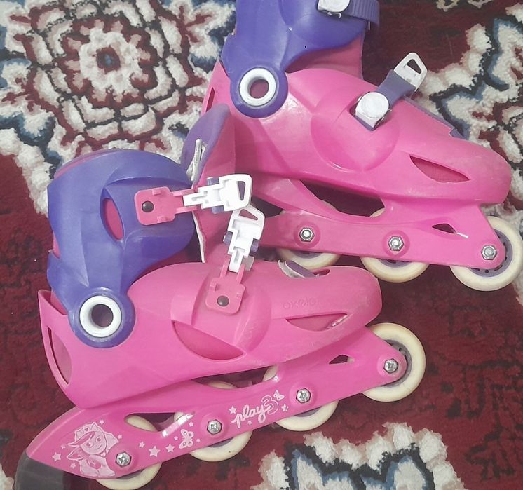 Rolik, pushti va binafsha rangda,