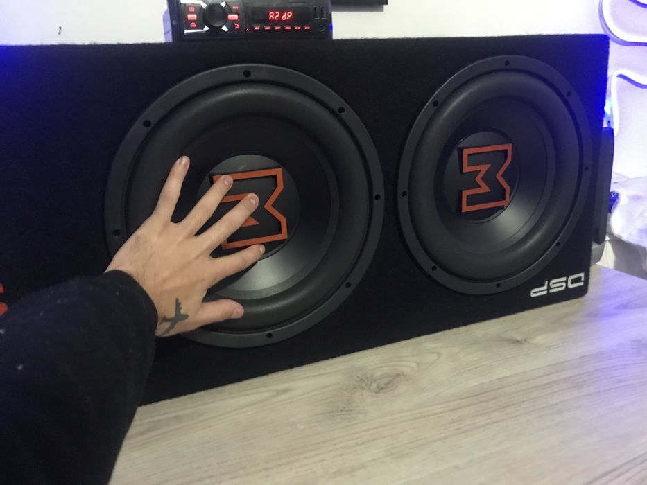 Сабвуфер edge bass dsp 2400 watts